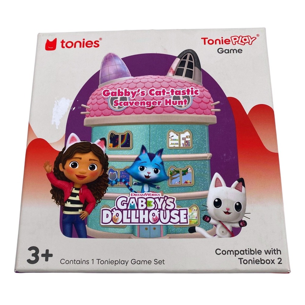 Tonies ToniePlay Game Kids OS Gabby's Dollhouse Scavenger Hunt New Screen-Free